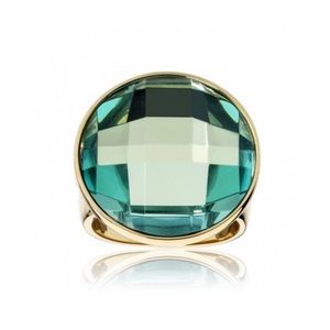 Calvin Klein CONTINUITY TWO TONE SIZE 5 RING nwt cocktail ring